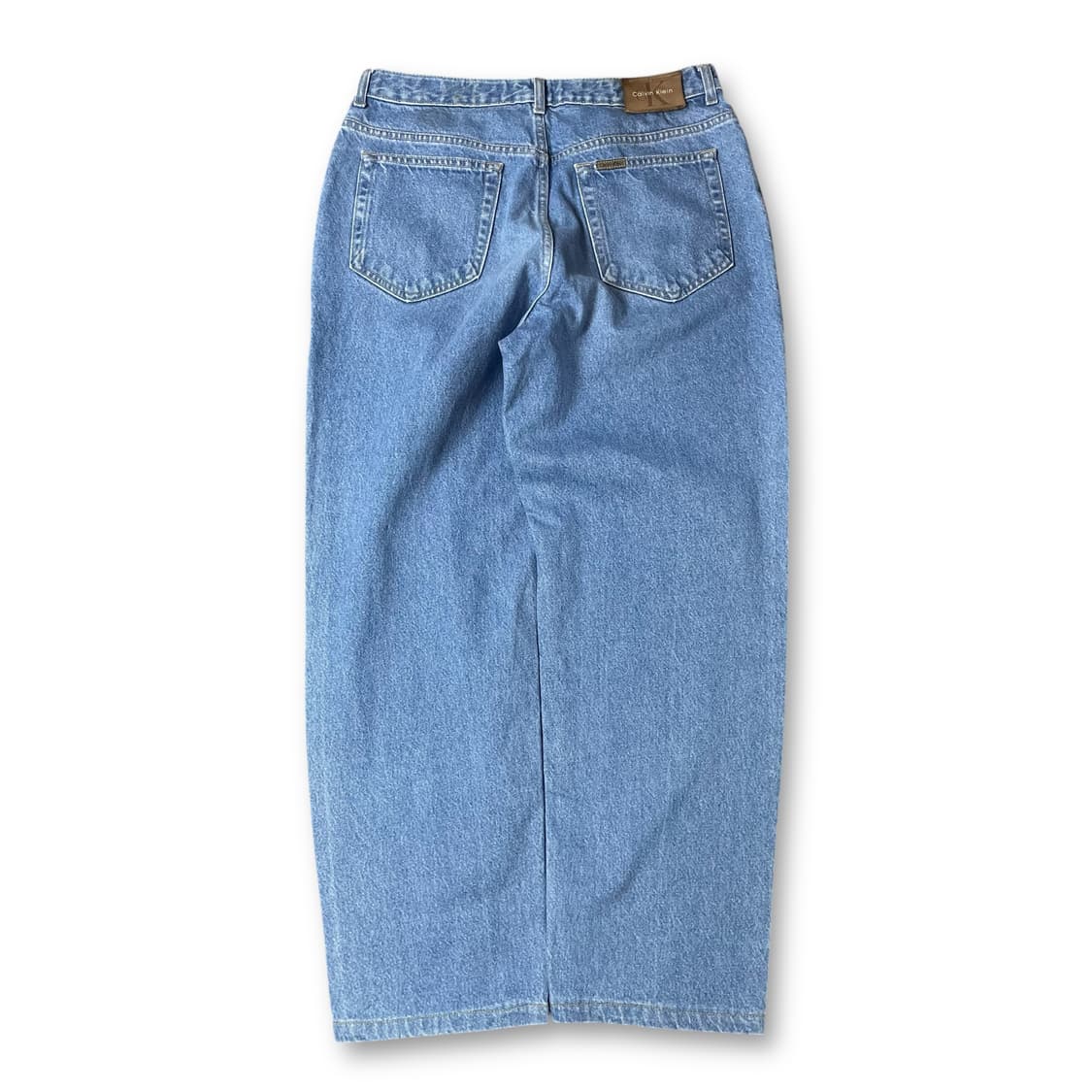 (33) 캘빈클라인 연청 와이드 데님 팬츠 상품이미지2