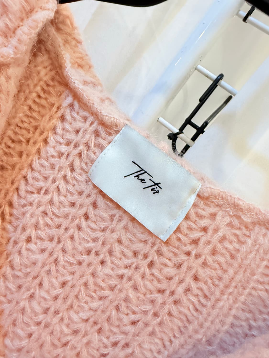 더티스 모헤어 후드 케이블니트 상품이미지5