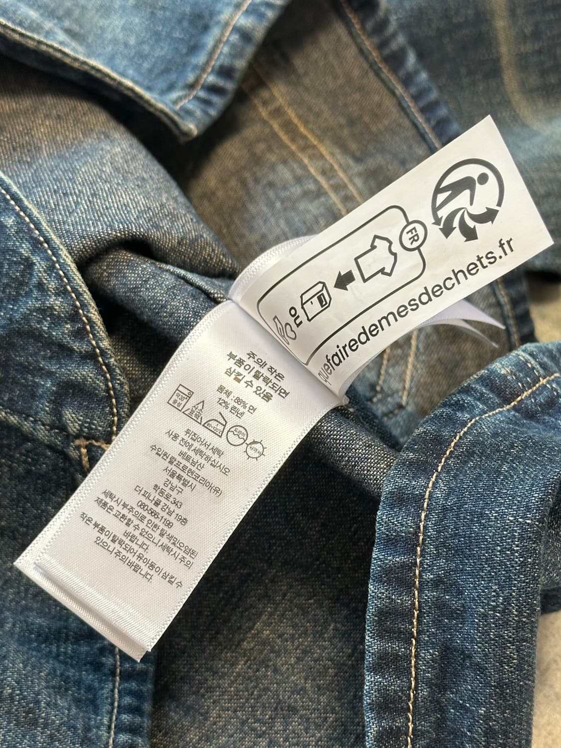 [L] RRL (더블알엘) 엔지니어 면 린넨 데님 자켓 상품이미지6