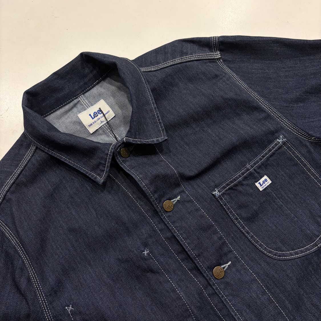 [L] Lee 리 코듀라 데님 돈가리스 워크 자켓 C45 상품이미지3