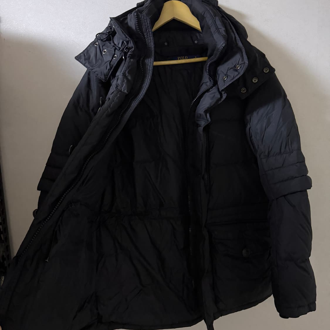폴로랄프로렌 남성 패치 오리털 패딩 M(100) 상품이미지7
