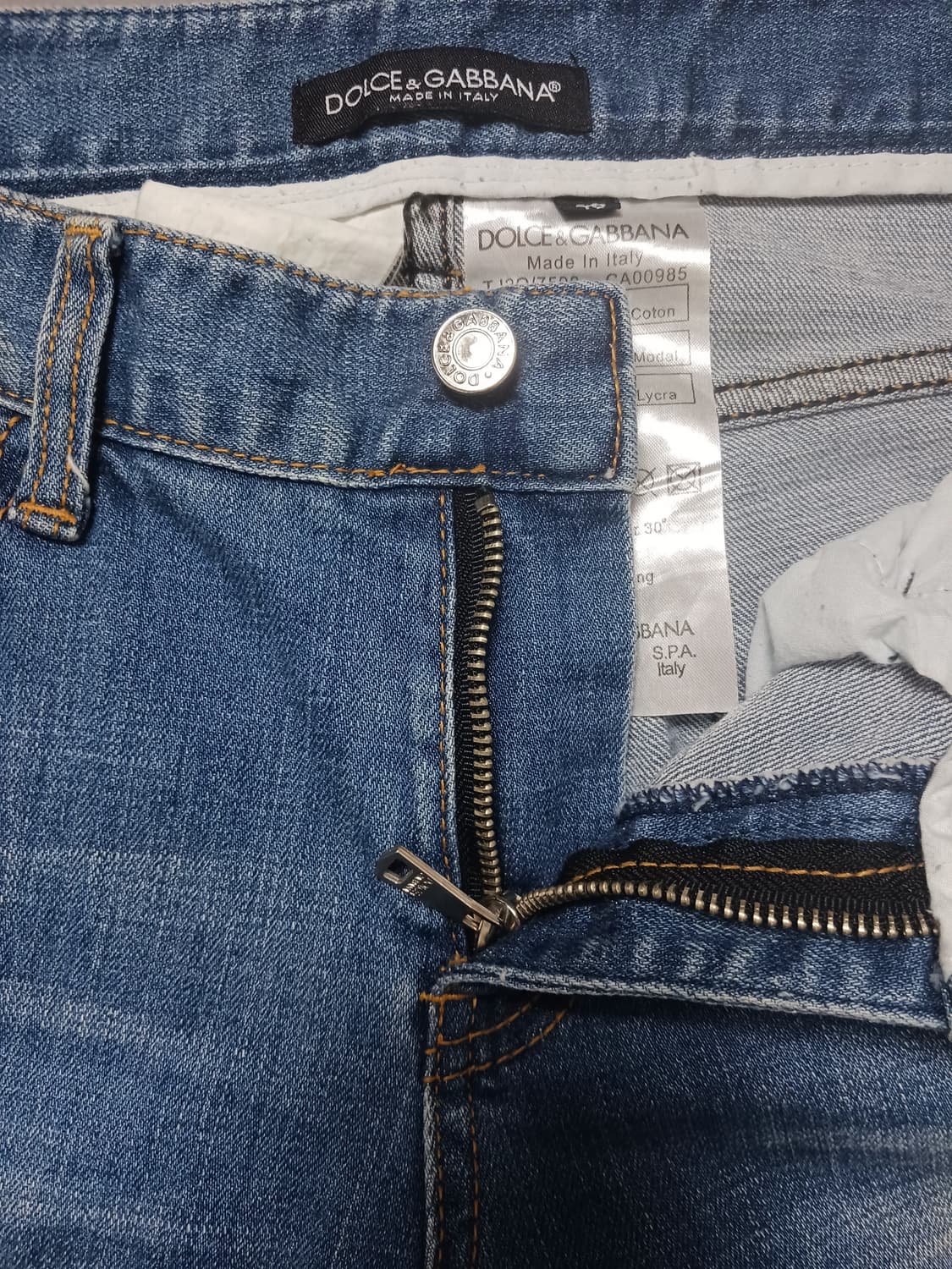 [32] 돌체앤가바나 미니플레이트 14골드진 청바지 상품이미지6