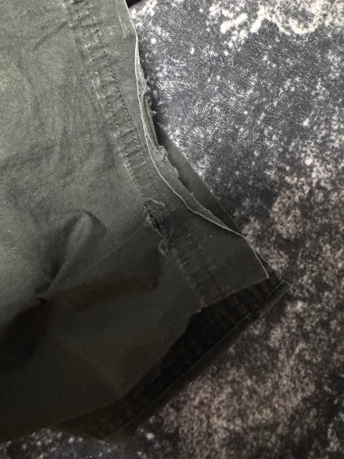 00s Style Black Cargo Pants 상품이미지3