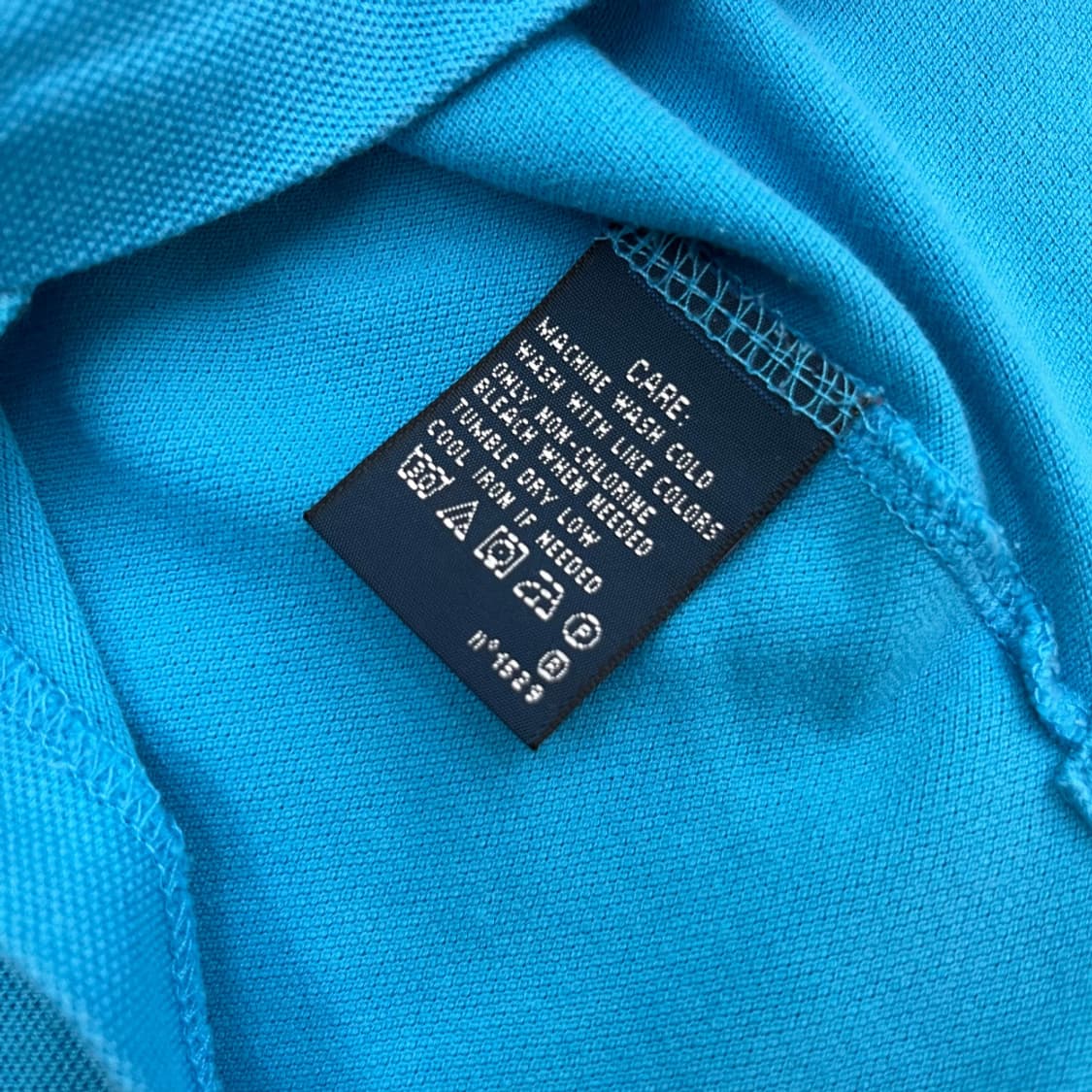 폴로 랄프로렌 네온 빅포니 소라맛 pk반팔 S 상품이미지5