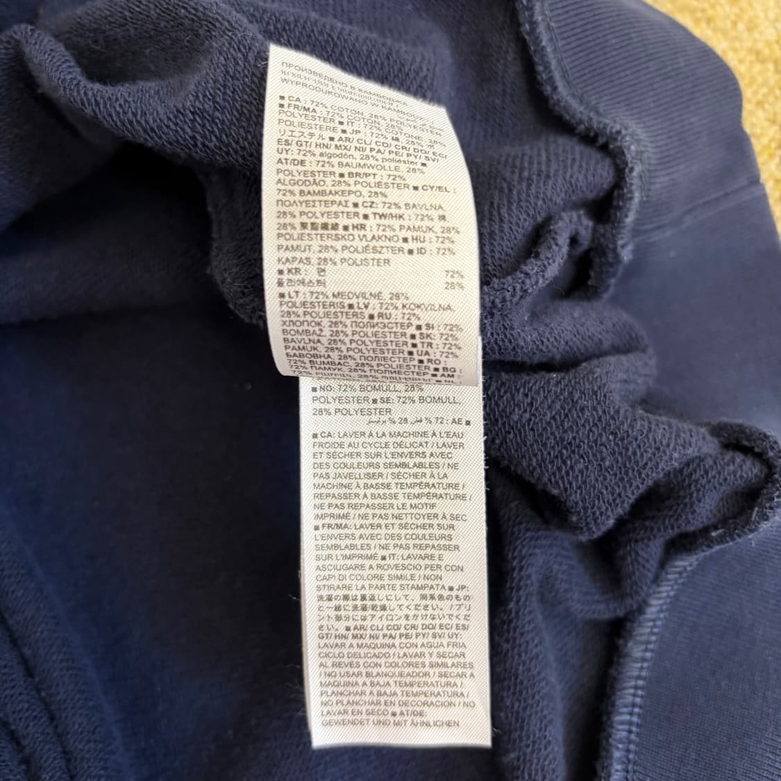 Gap original 프렌치 테리 크루넥 반팔 맨투맨(XL) 상품이미지7