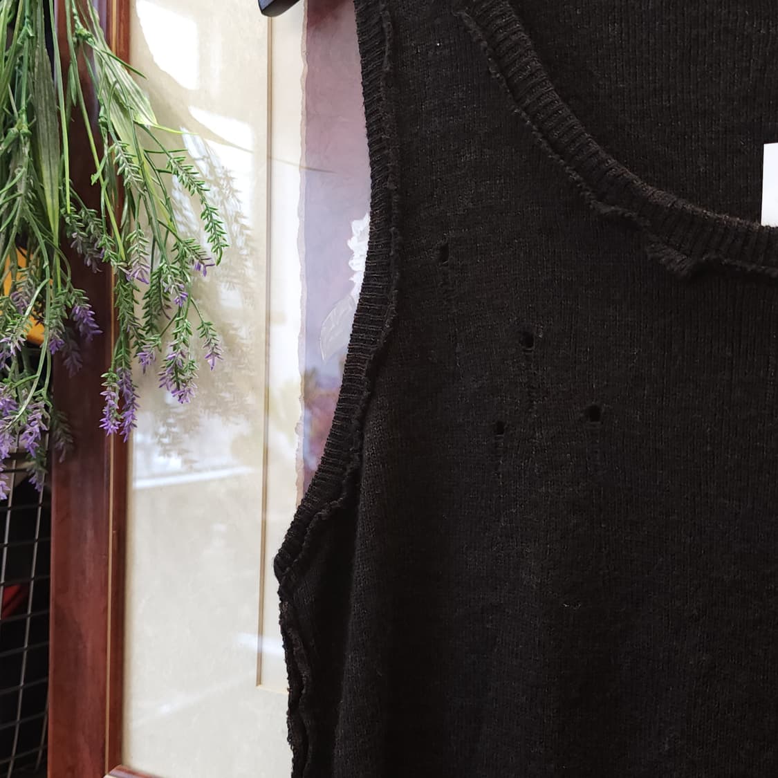 돌체앤가바나 슬리브리스 나시티 인사이드 아웃 데미지 디테일 48 상품이미지6