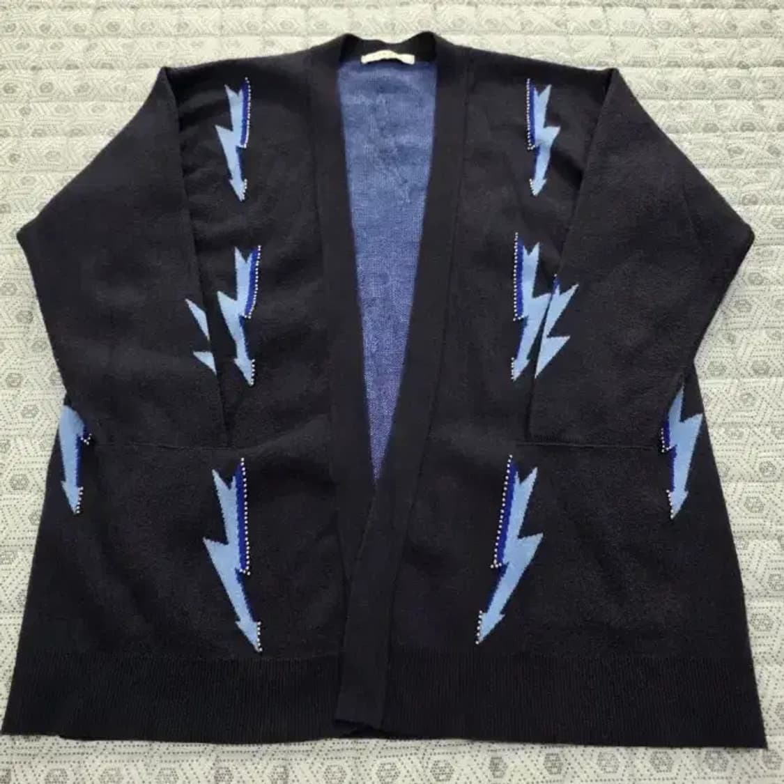 한섬 산드로 SANDRO 가디건 네이비 ~FREE 상품이미지3