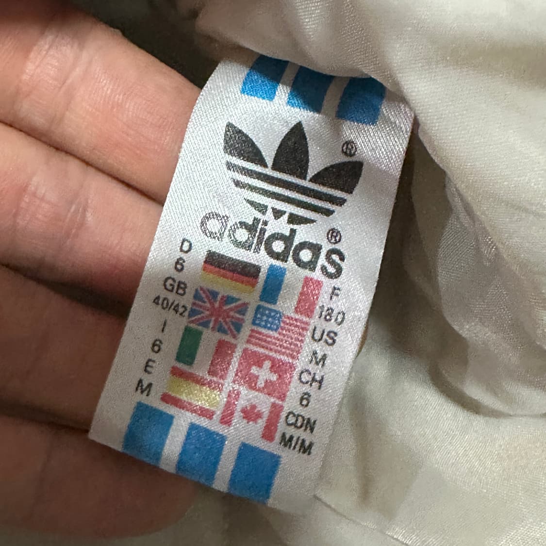아디다스 올드스쿨 우븐 누빔 후드점퍼 상품이미지7