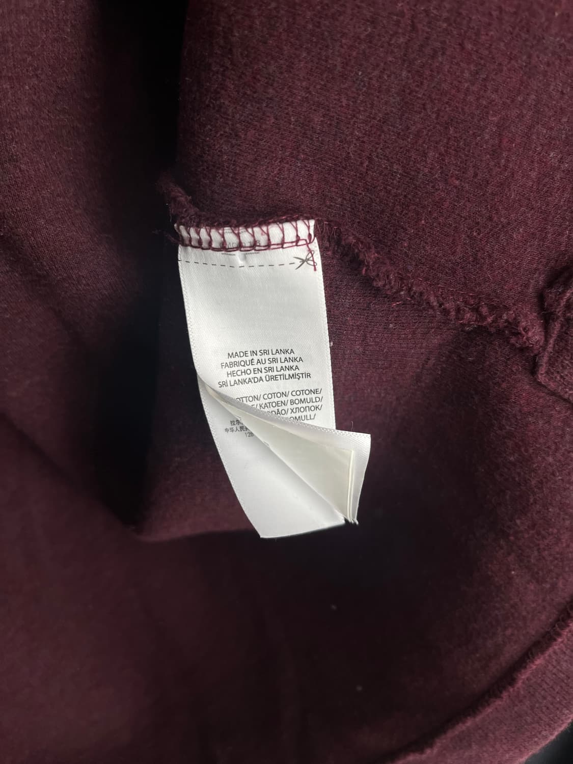 [2XL] 폴로 랄프로렌 하프집업 버건디 니트  상품이미지6