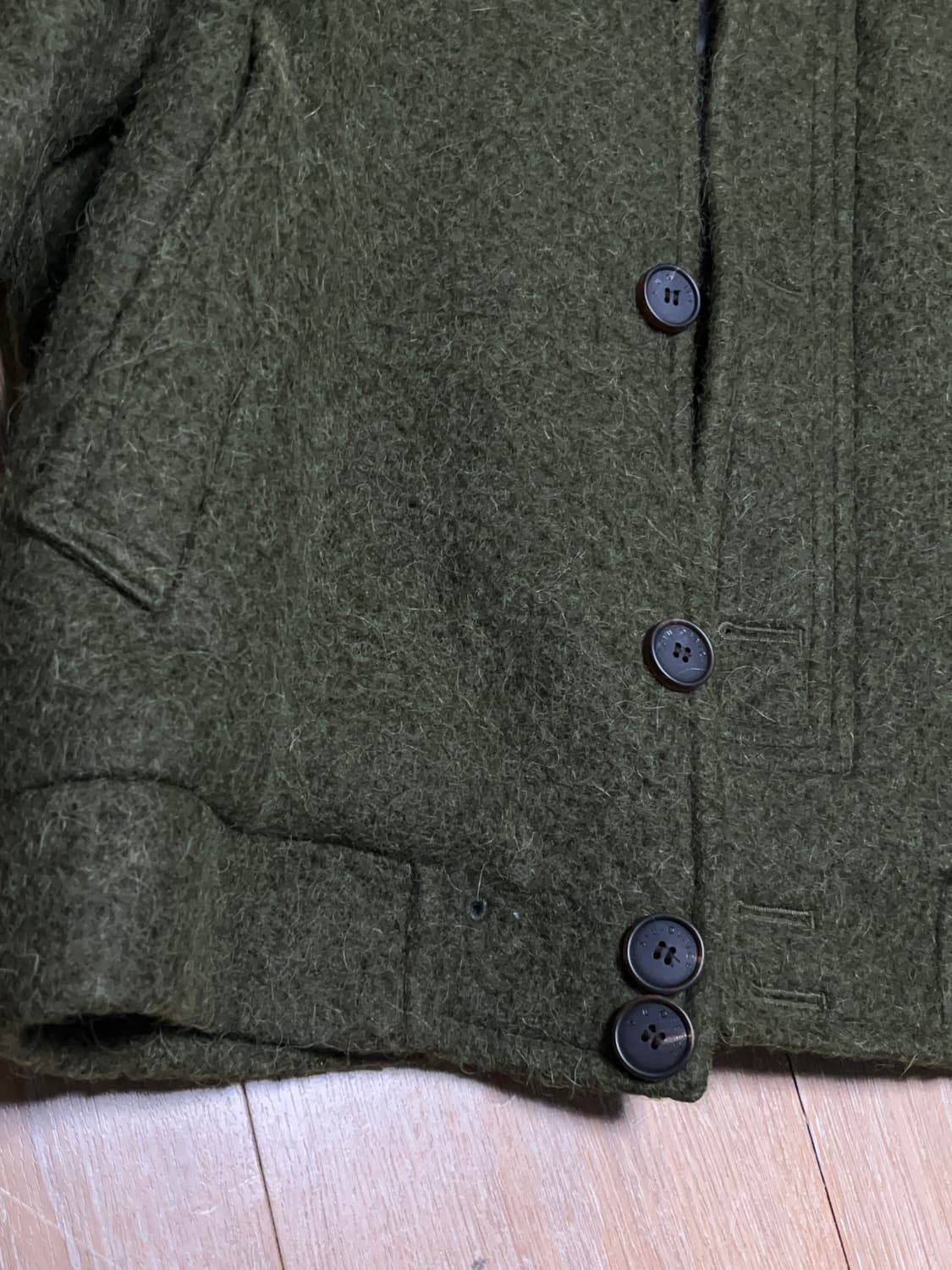 명작) STU 울 밴딩자켓  상품이미지3