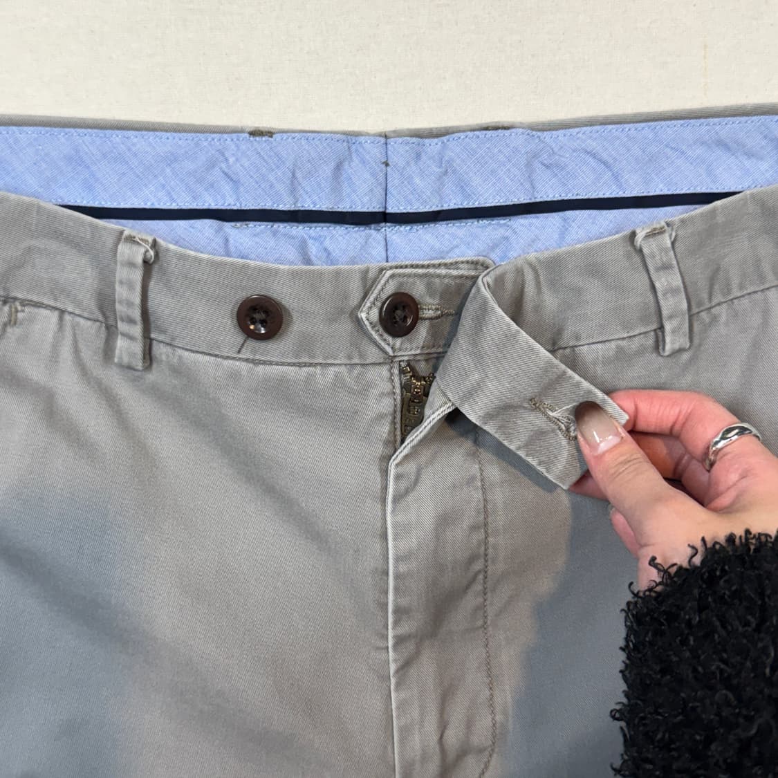 37inch) 폴로 랄프로렌 그레이 치노팬츠 면바지 상품이미지6