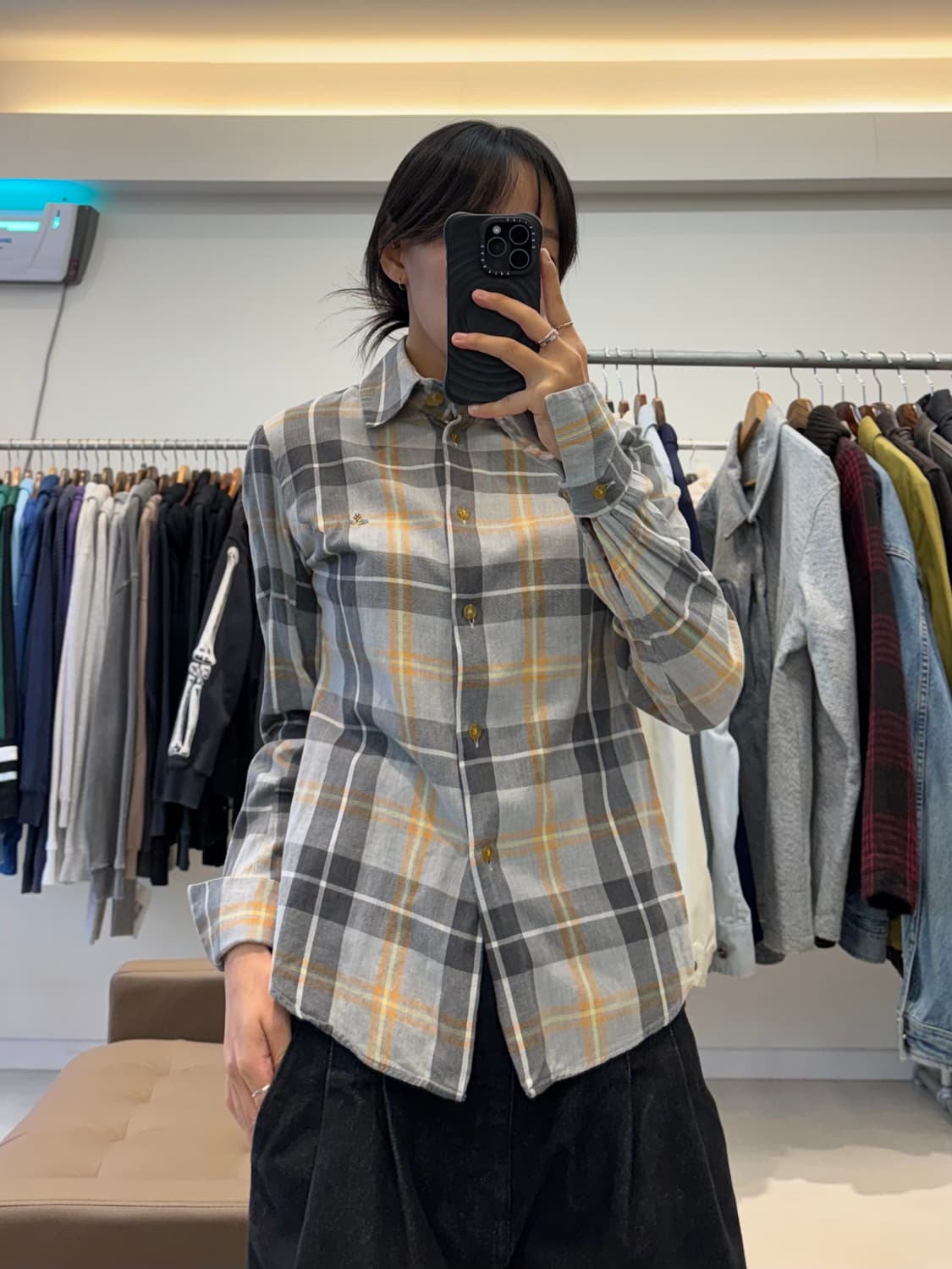 비비안웨스트우드 체크셔츠 상품이미지5