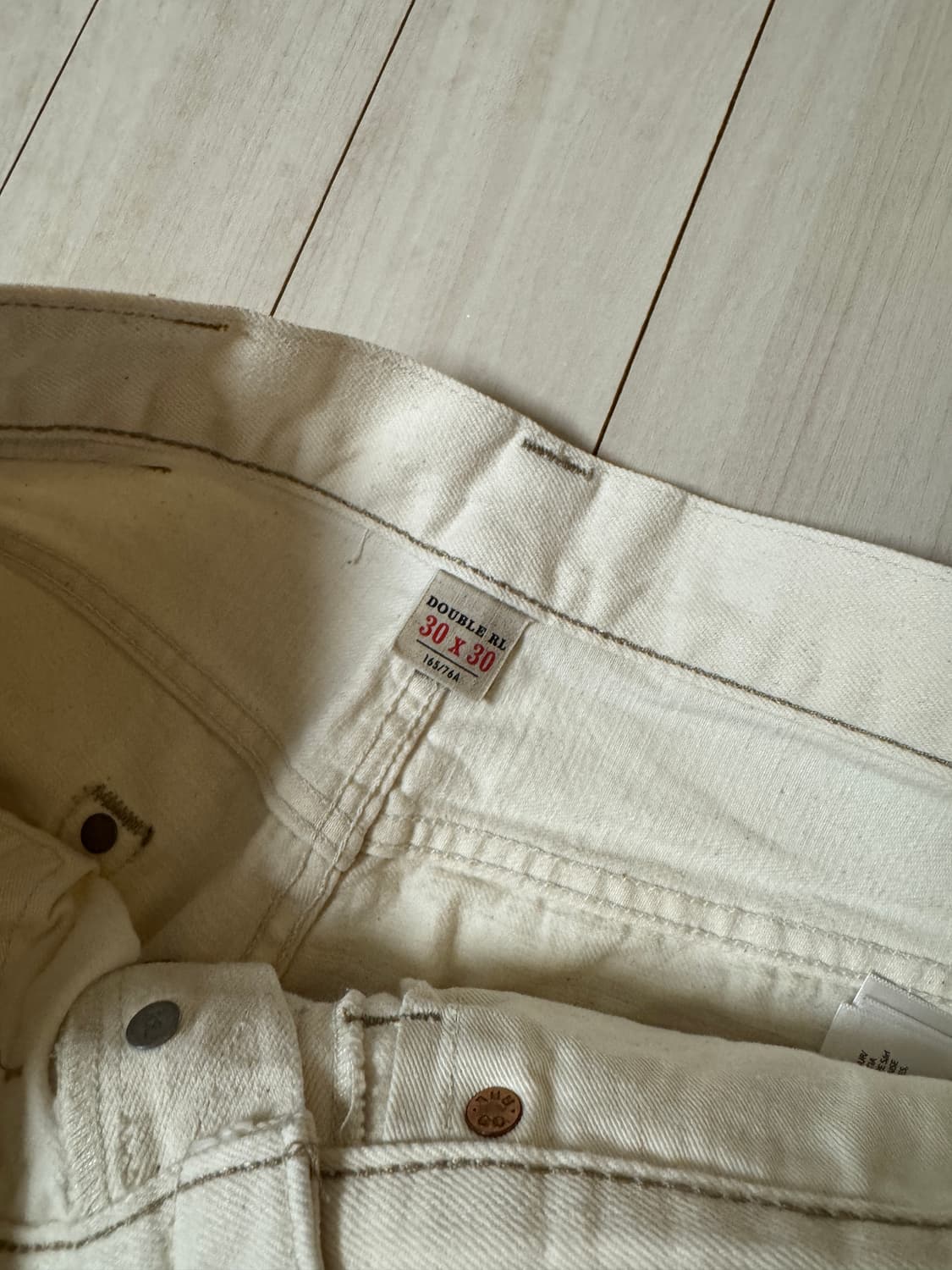 RRL 더블알엘 빈티지 파이브 포켓 에크루 30 상품이미지4