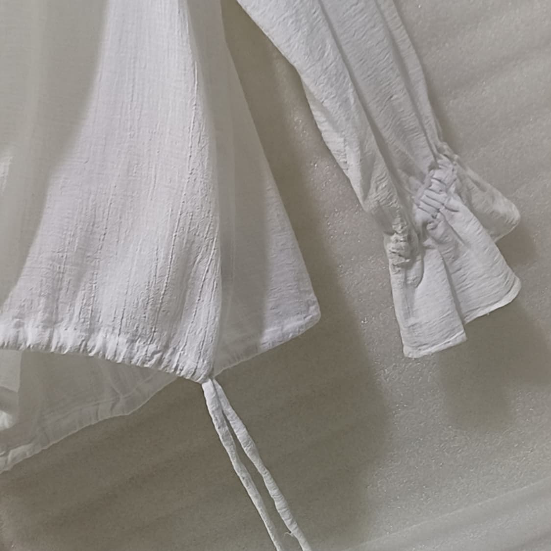 정품 이자벨마랑 여름 긴팔 블라우스 여성 36 흰색 사랑봉봉 상품이미지6