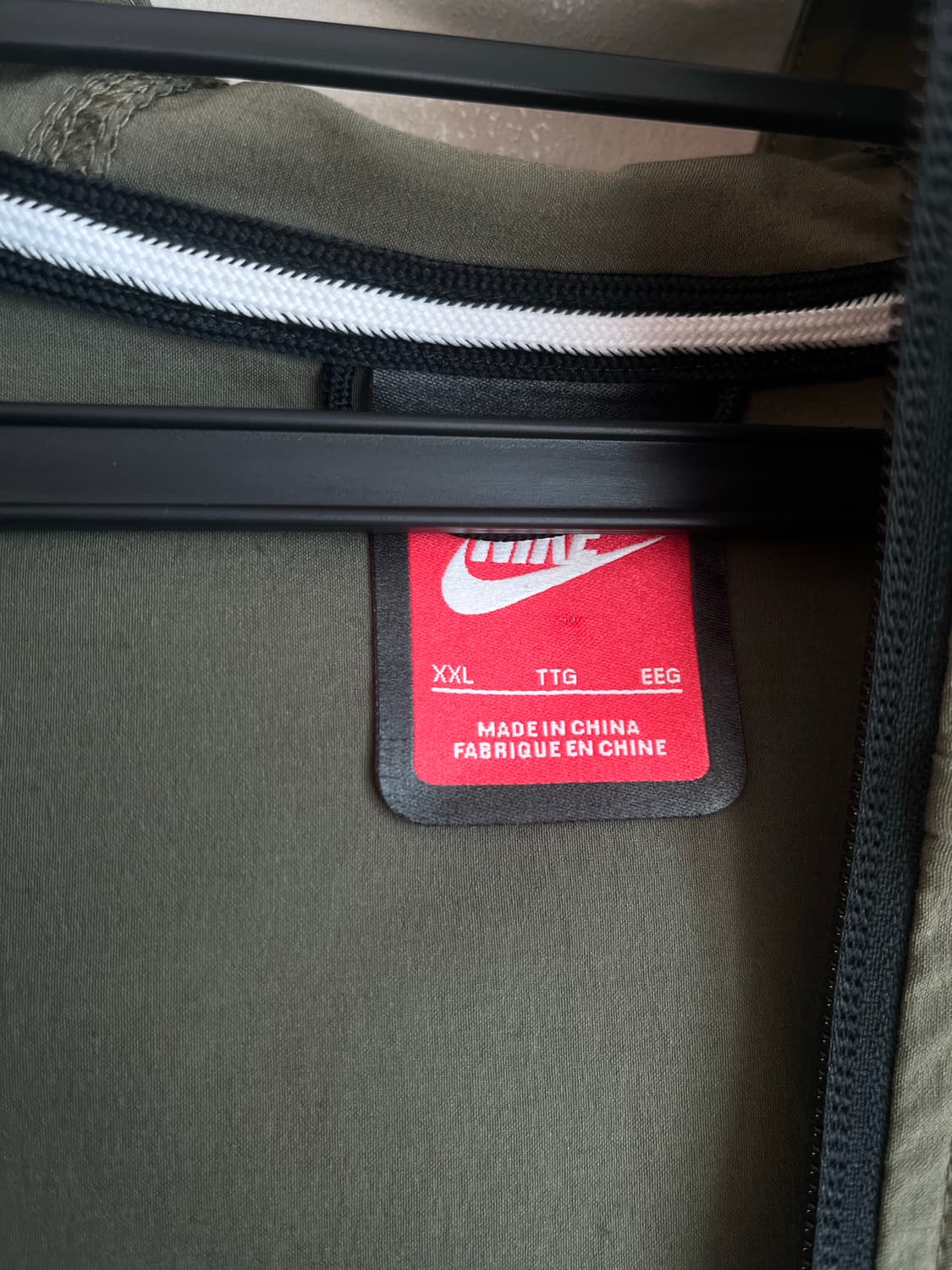 [2XL] 나이키 테크 윈드러너 우븐 바람막이 올리브 카키  상품이미지5