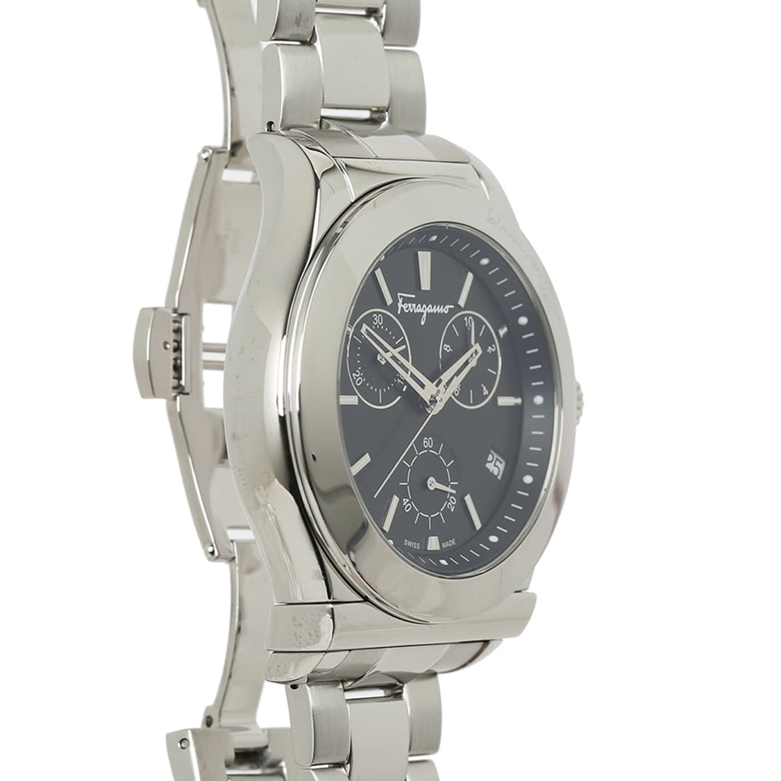 페라가모 간치니 베가 워치 검판 크로노시계 FH601-0016 상품이미지7