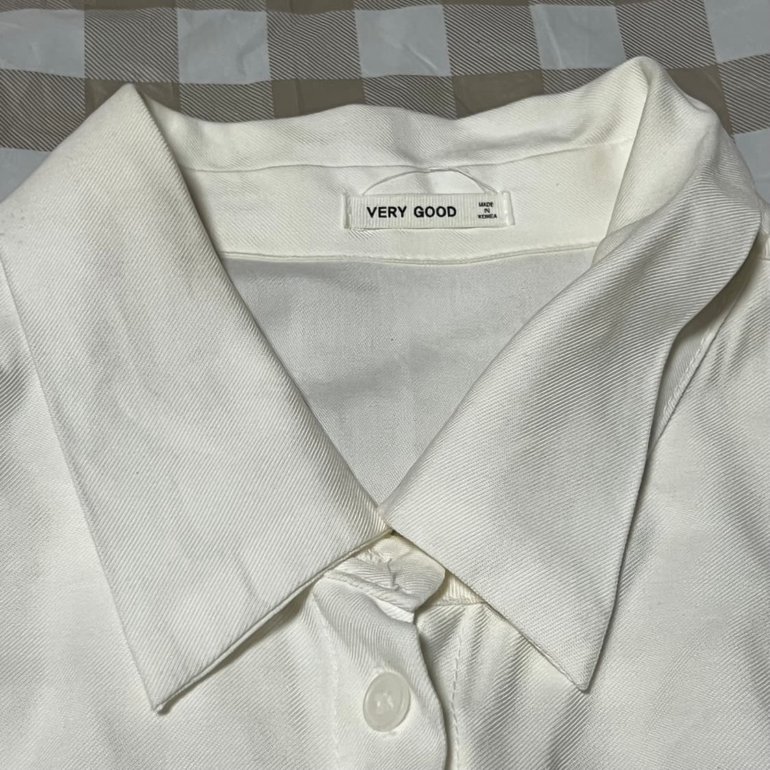 베리굿 화이트 여성 셔츠 긴팔 블라우스 티셔츠 흰색 상품이미지2