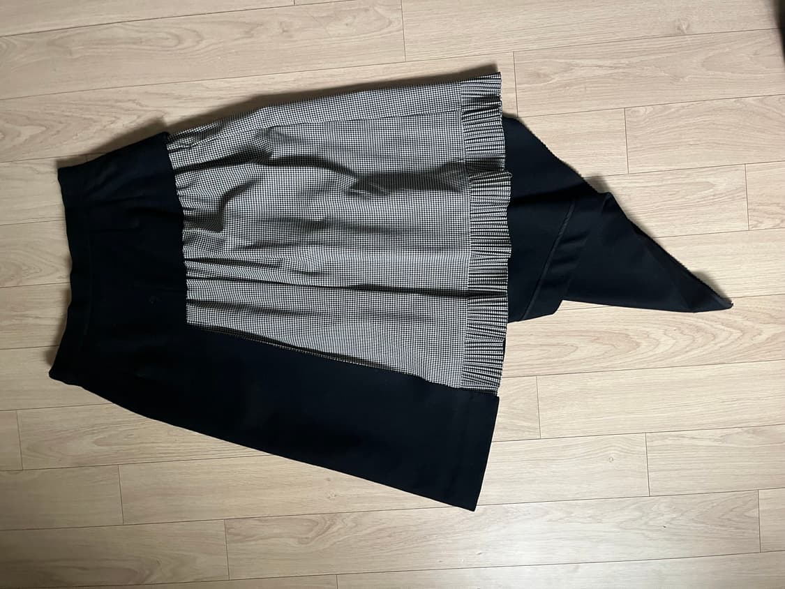 FACETASM 언발란스 패치워크 스커트 상품이미지5