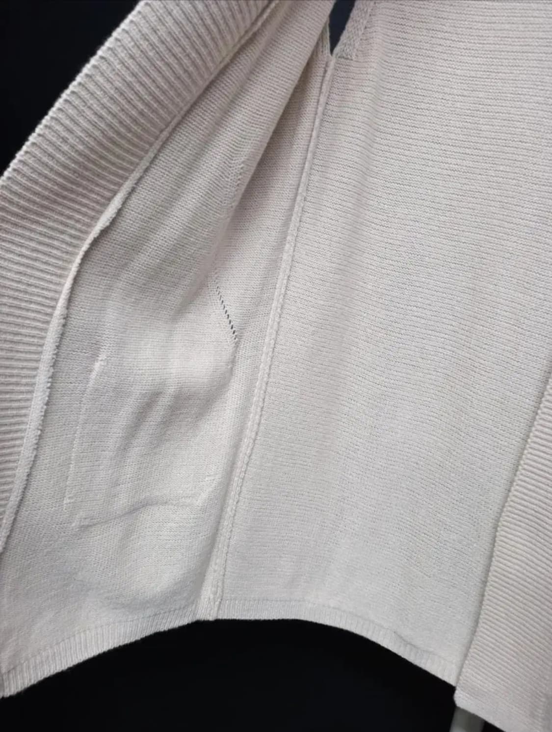 새 SJ WANI 캐시미어블랜 롱 니트 베스트 55 상품이미지6