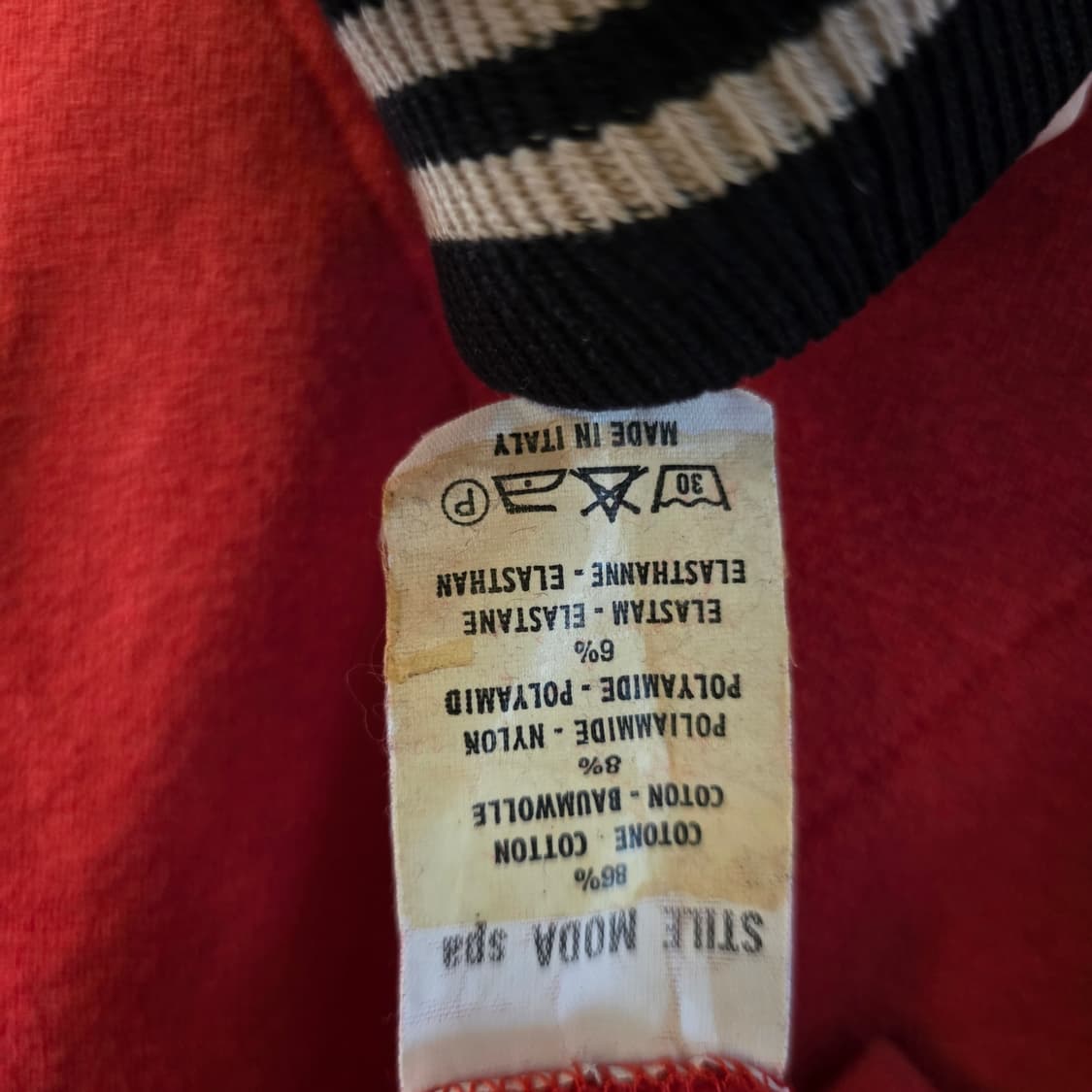 장폴고티에 JPG  V넥 이탈리아 빈티지 면니트 상품이미지9