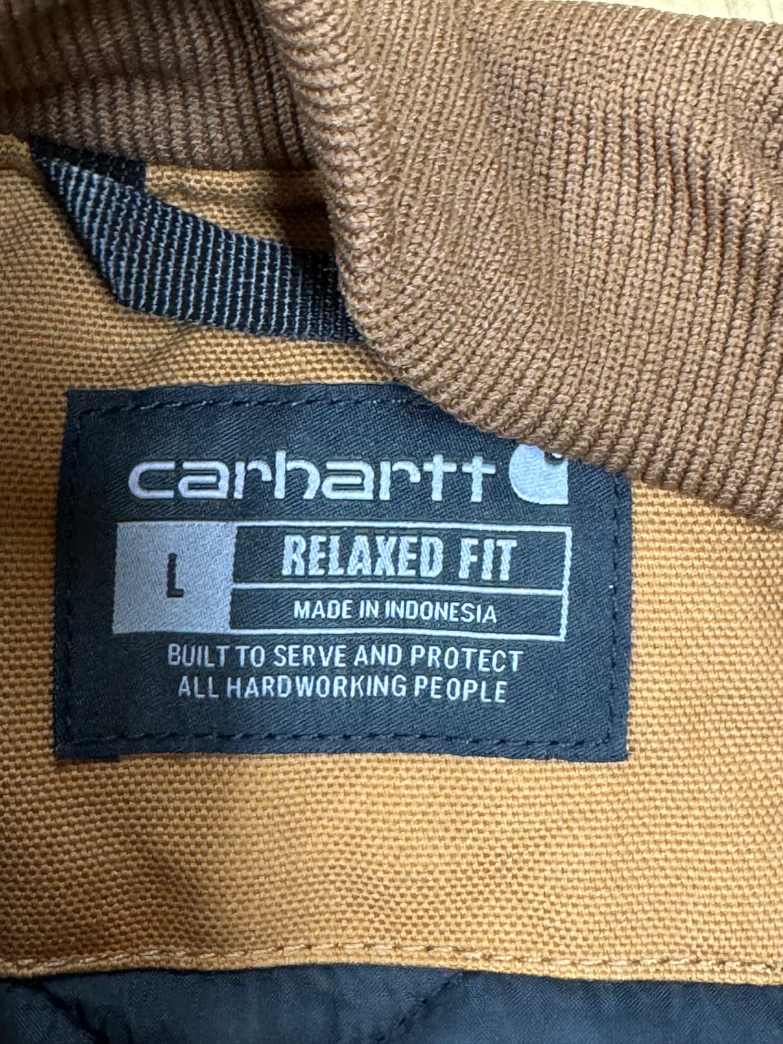 칼하트 덕 베스트 브라운  상품이미지5