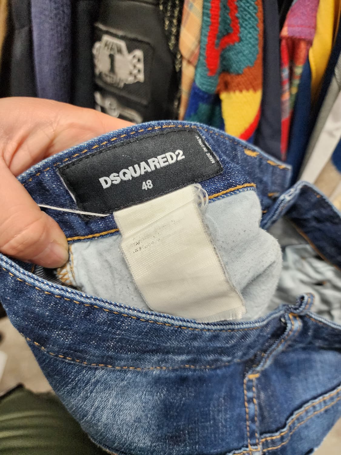 Dsquared2 디스퀘어드 워싱 데님 청바지 상품이미지5