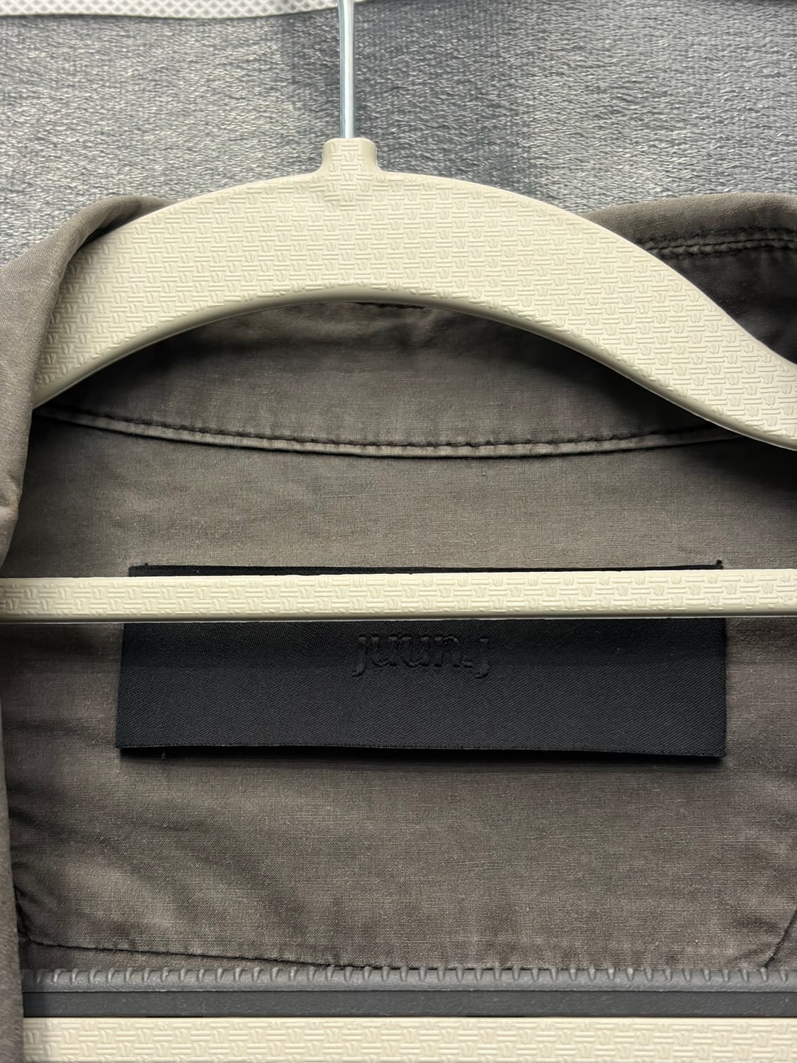 Juun.j 준지 가먼트 다잉 코치 셔츠 상품이미지5