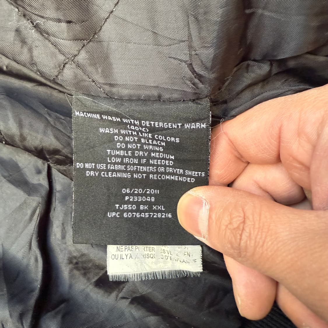 디키즈 액티브자켓 블랙 상품이미지5