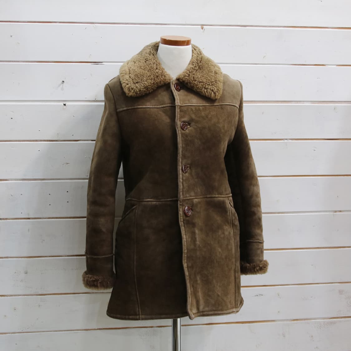 양털 무스탕 자켓 (여성용 36) 상품이미지1