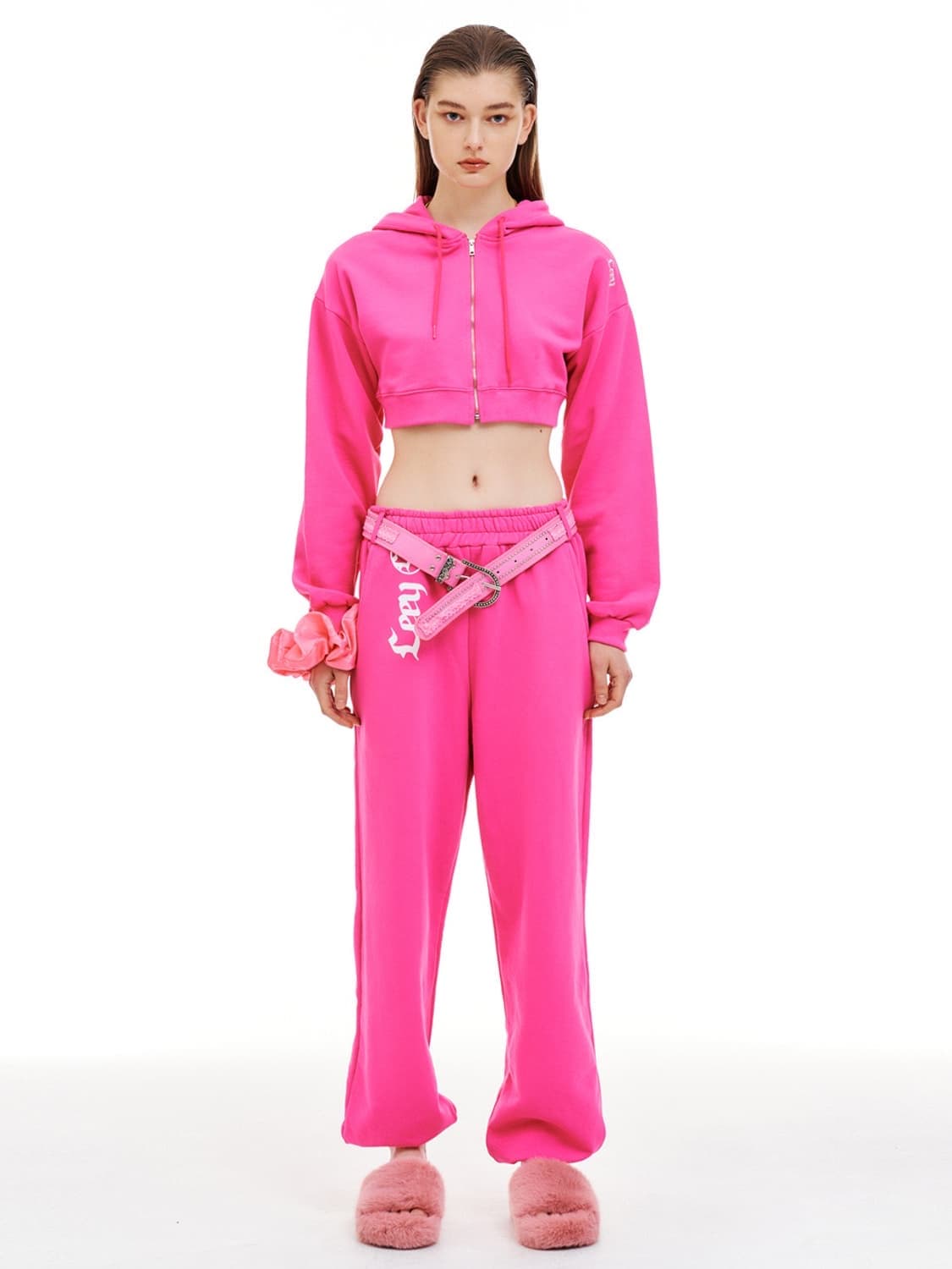 Leey 후드집업 조거팬츠 셋업 상품이미지1