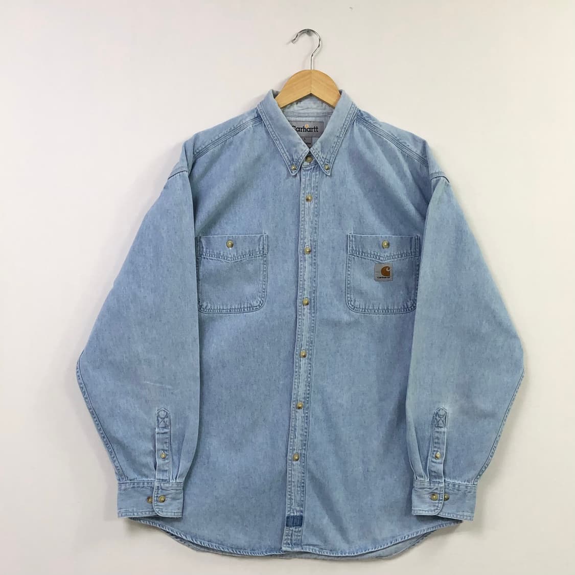 XL 칼하트 데님 셔츠 상품이미지2