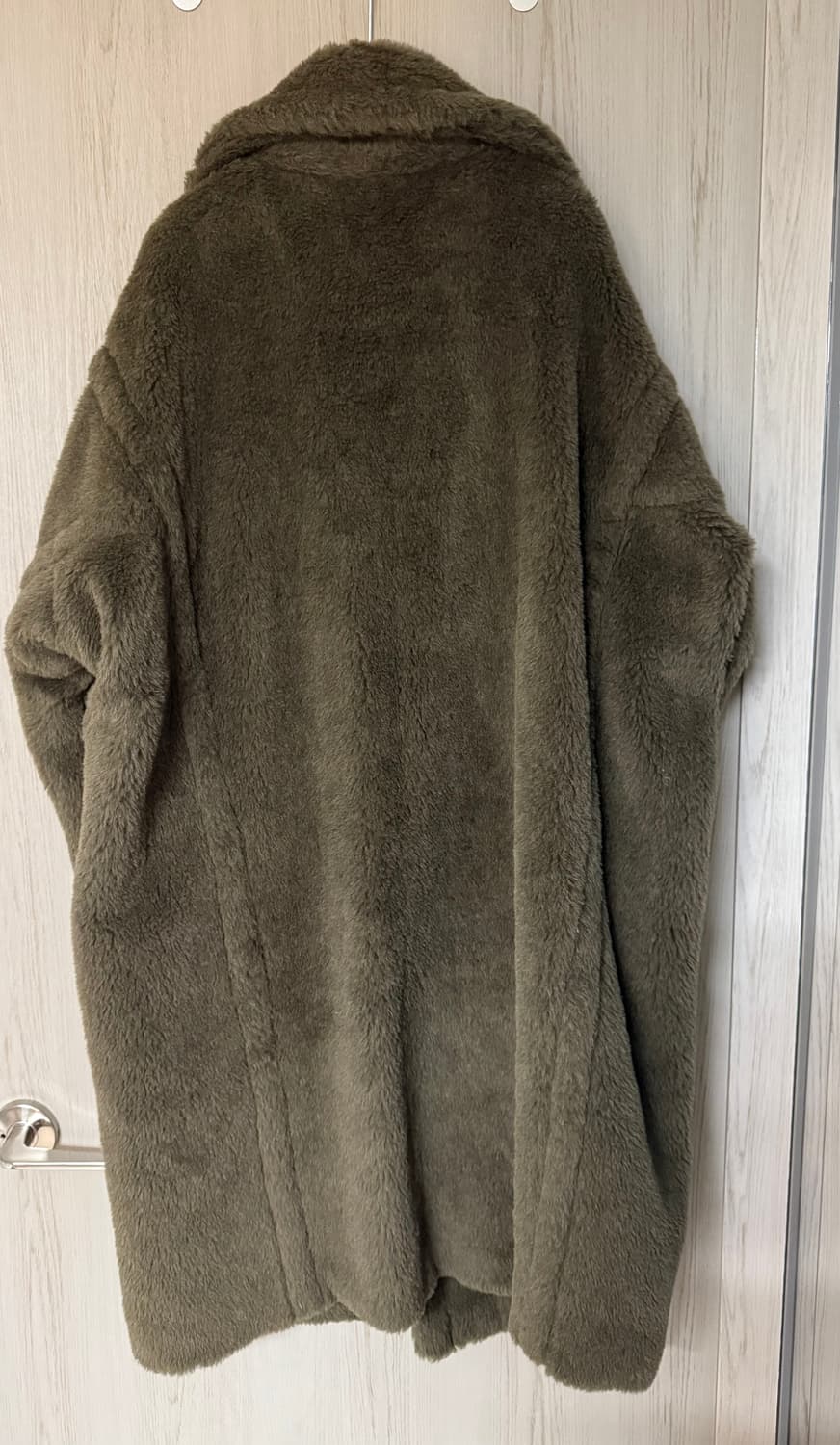 막스마라 테디베어 코트 스몰 카키 상품이미지3