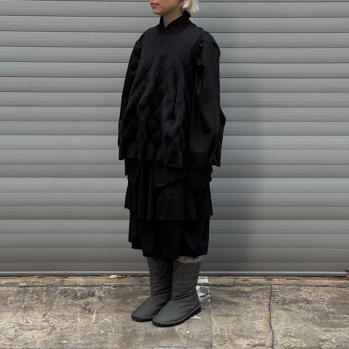 3D Pumpkin Shape Black Vest 상품이미지9