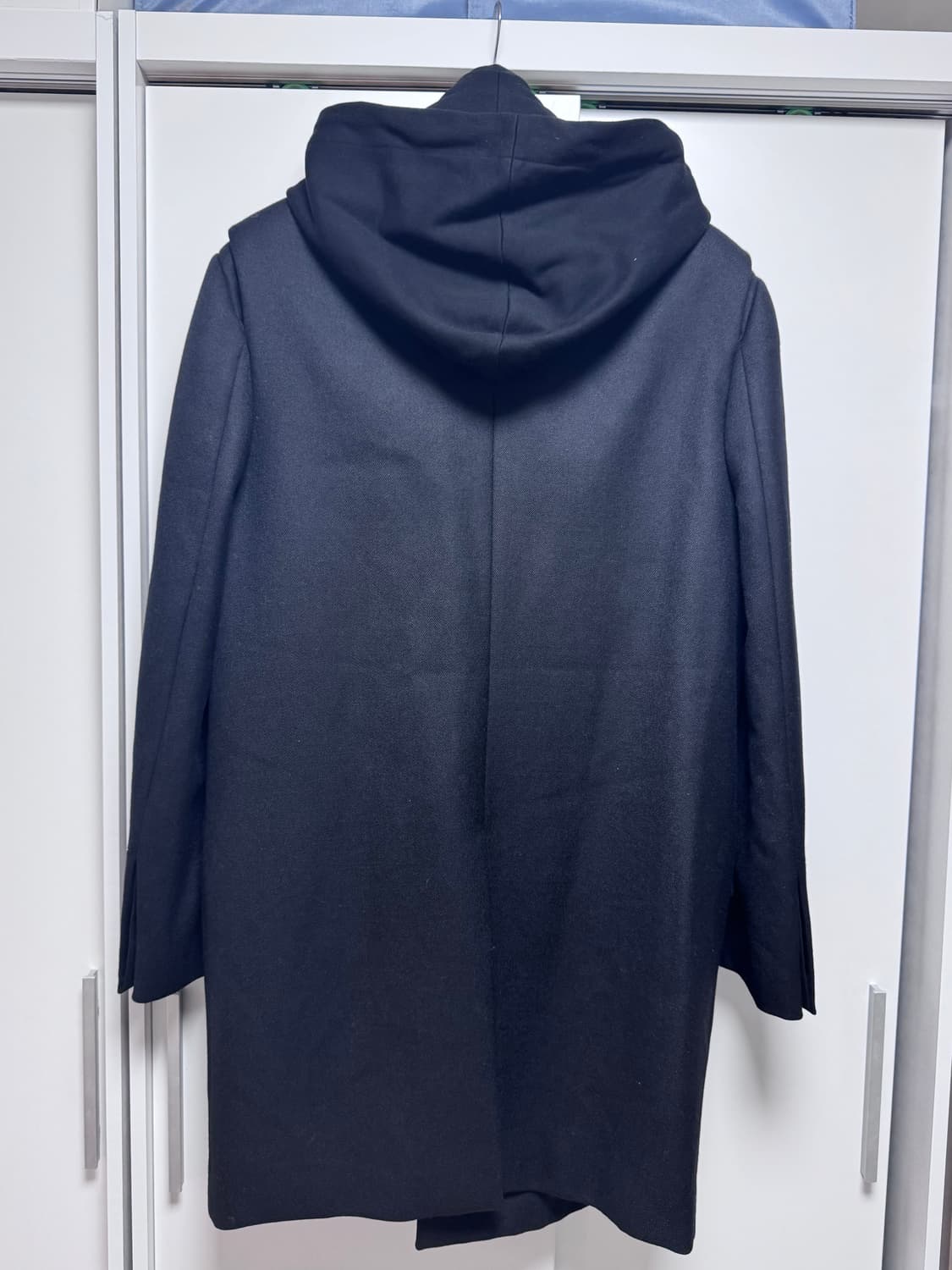 [준지/Juun.J] 23년 후드 레이어드 코트 정식 샘플 상품이미지2