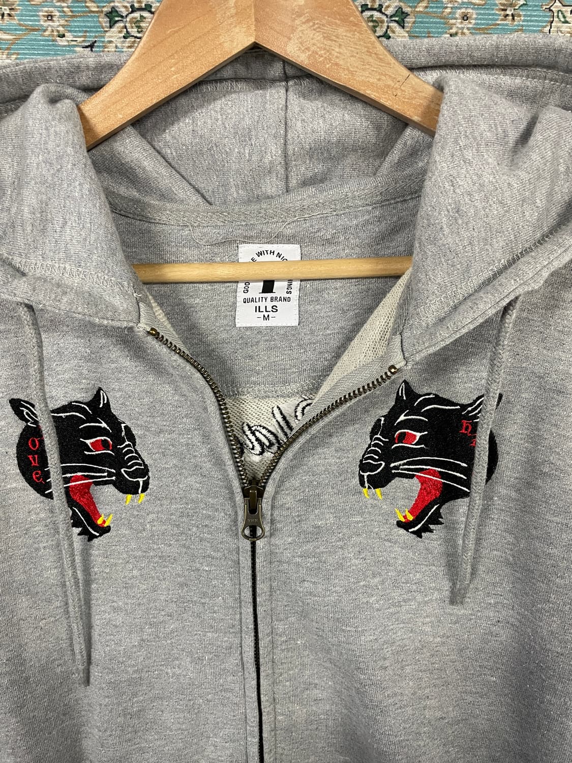 JPN 오리엔탈 자수 후드집업1679 상품이미지4