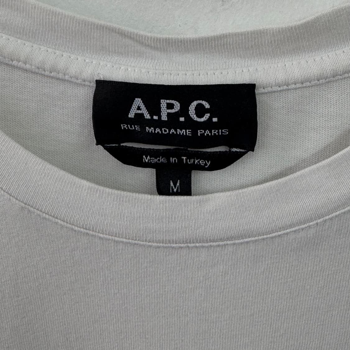 Apc 로고 티셔츠 M 상품이미지3
