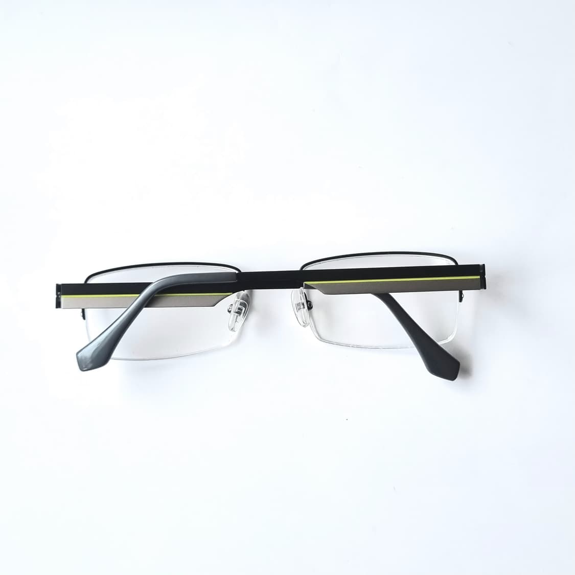 데드스탁 빈티지 반무테사각 안경테 445 상품이미지10