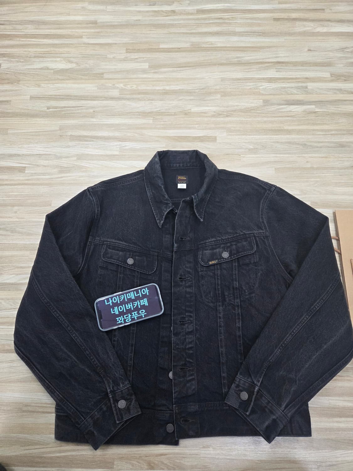RRL lot271 블랙 데님자켓 새제품 팔아요 상품이미지4