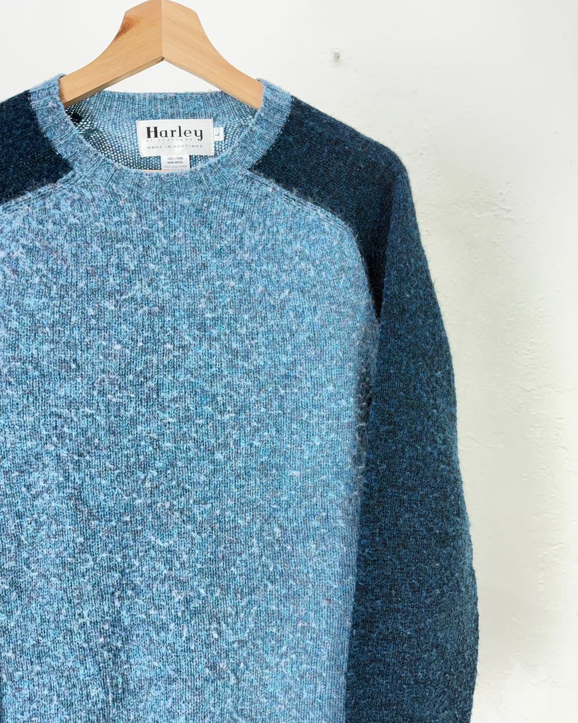 할리 오브 스코틀랜드 스코티시 플루톤 쉐기 니트 스웨터 상품이미지3