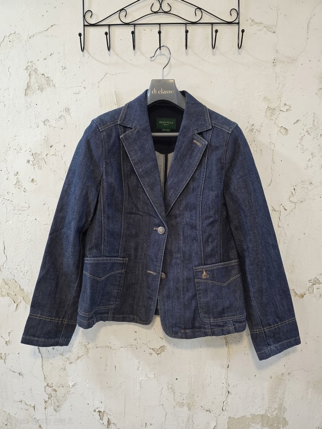 빈폴 레이디스 빈티지 데님 자켓 85-95-165 상품이미지1