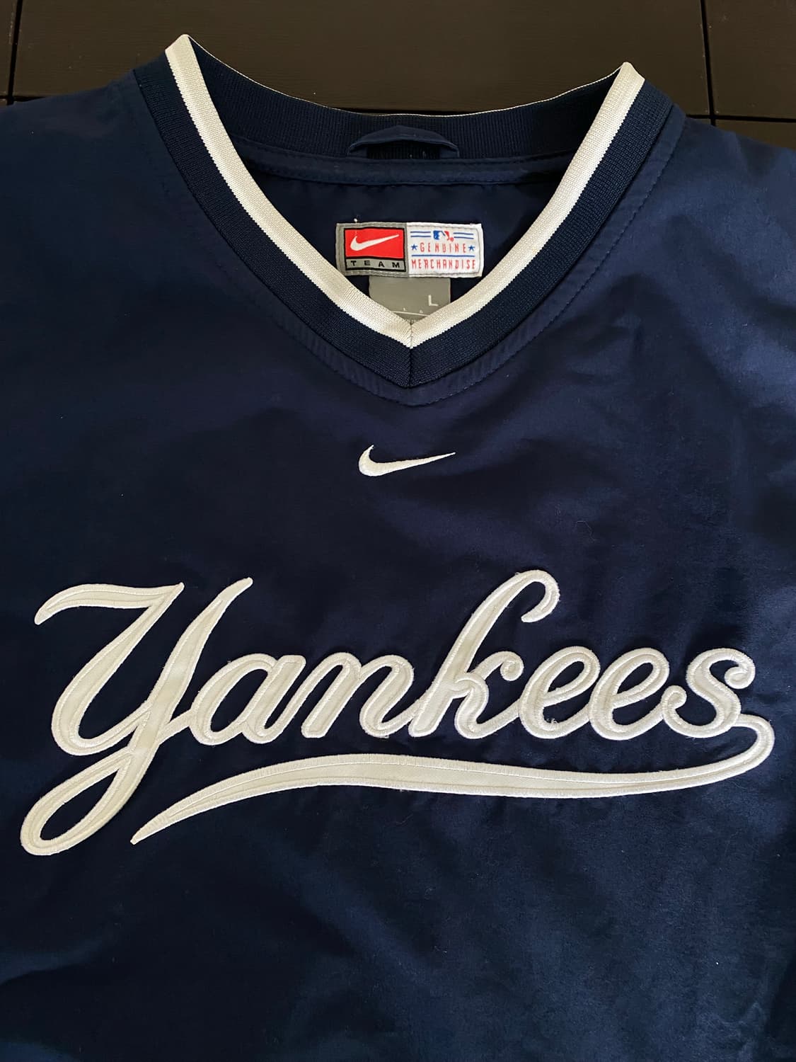 (L) 나이키 양키즈 웜업 바람막이 상품이미지3