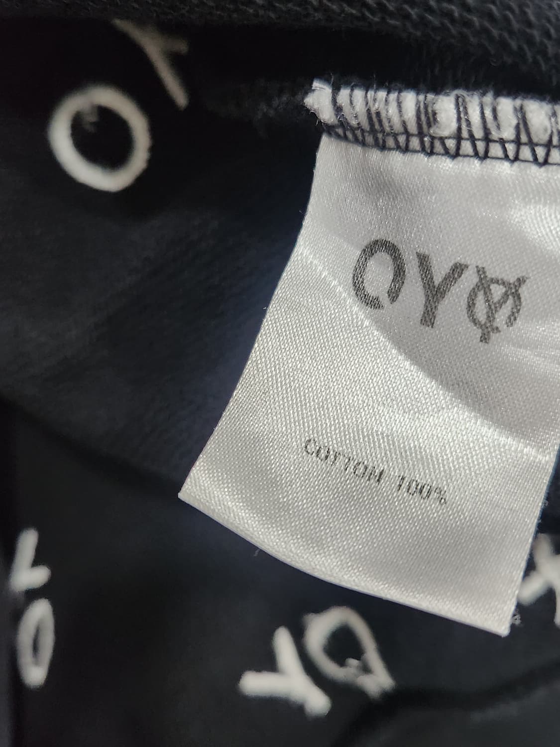 [F] 오와이 OY 자수 로고 후드티 오버핏 프리사이즈 무신사브랜드 상품이미지5