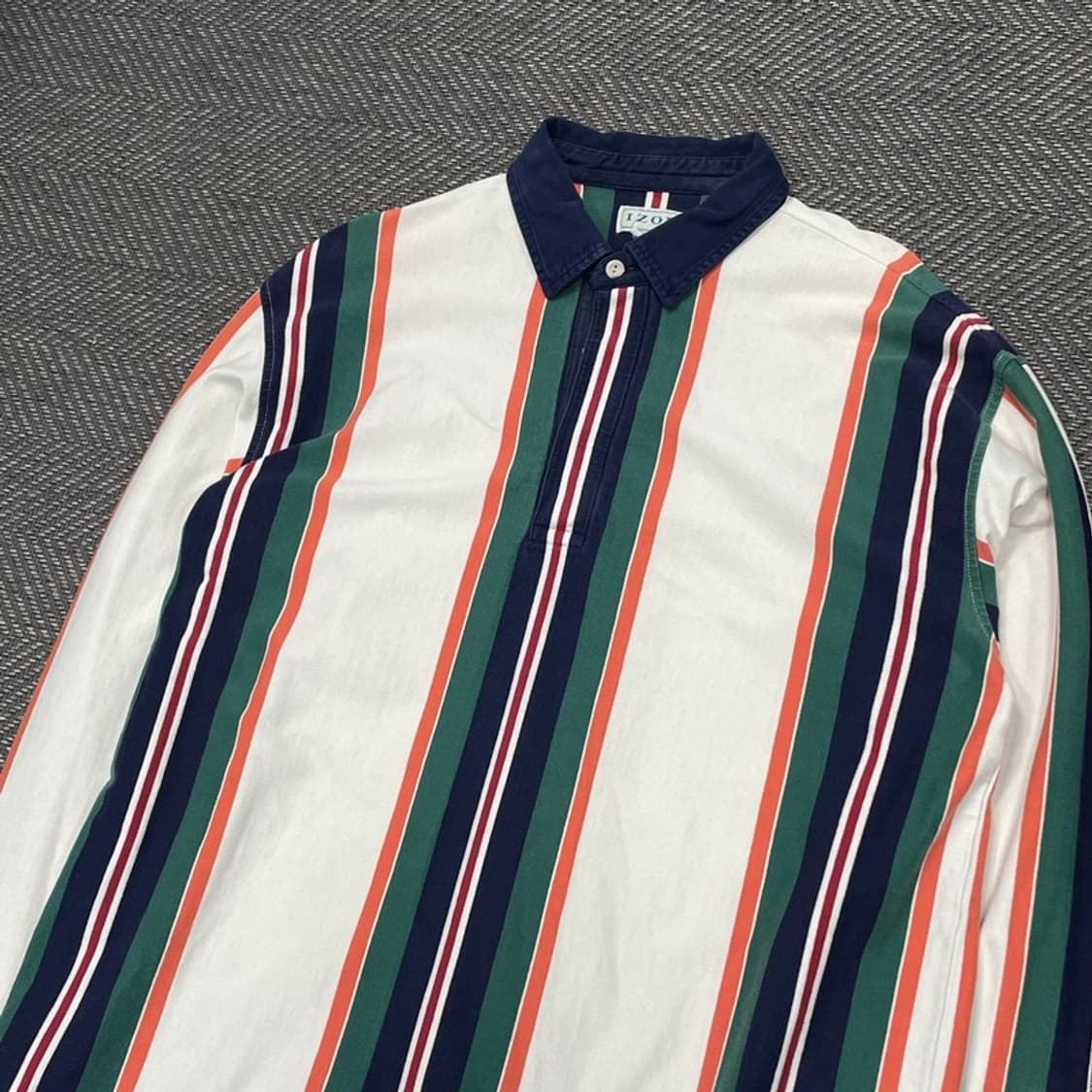 아이조드 스트라이프  럭비티 v0331 상품이미지3