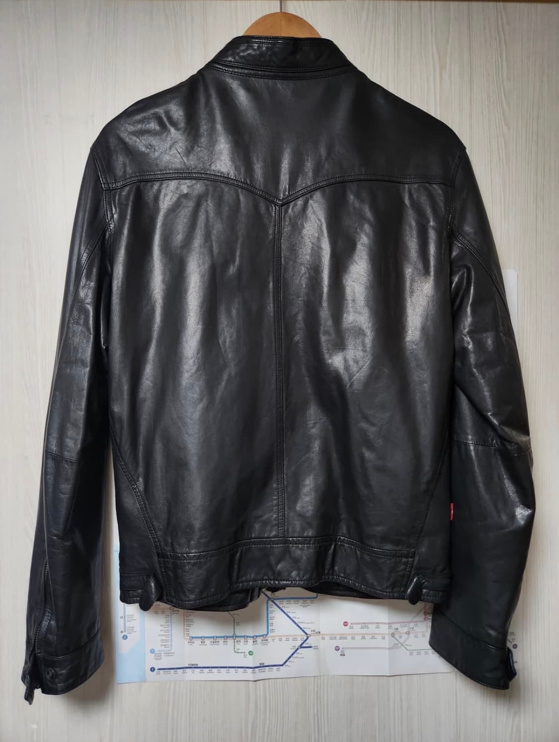 리바이스 염소가죽 가죽자켓 상품이미지2