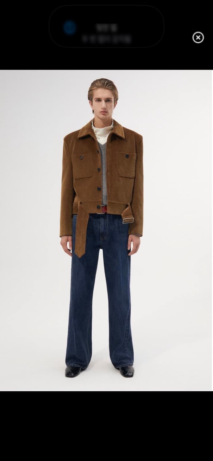 타일레 CALI WASH DENIM TROUSERS OIL BLUE 상품이미지1