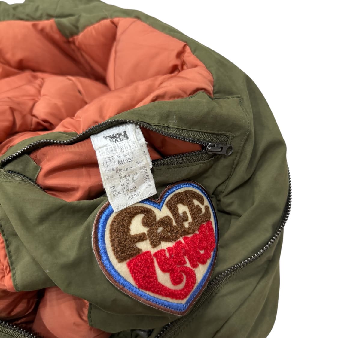 홀하우스 폴프랭크 야상패딩 점퍼 카키 그린 M 95 상품이미지6