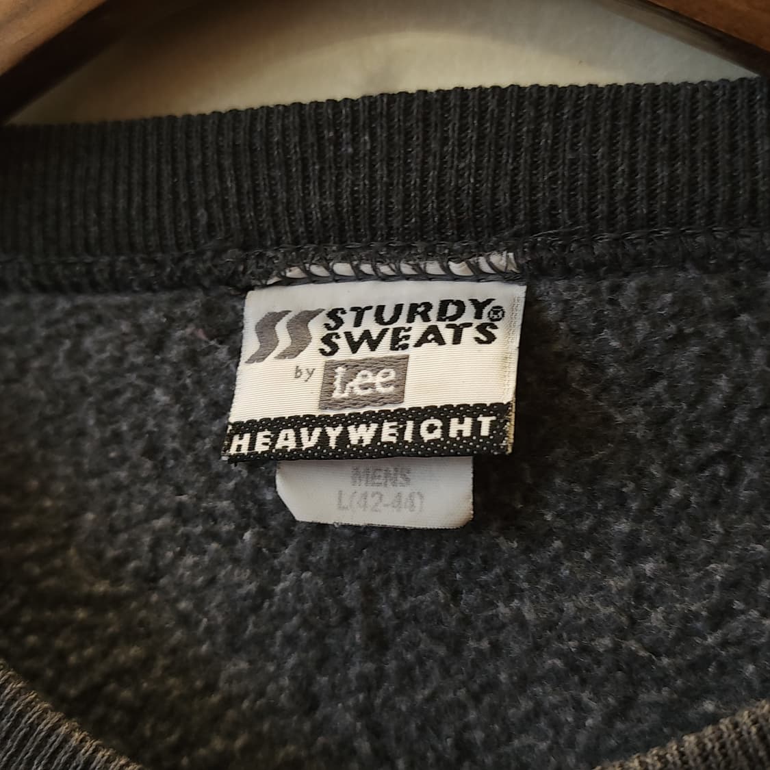 90s lee 빈티지 스웻셔츠 플레인 스웻셔츠 그레이 L 상품이미지4