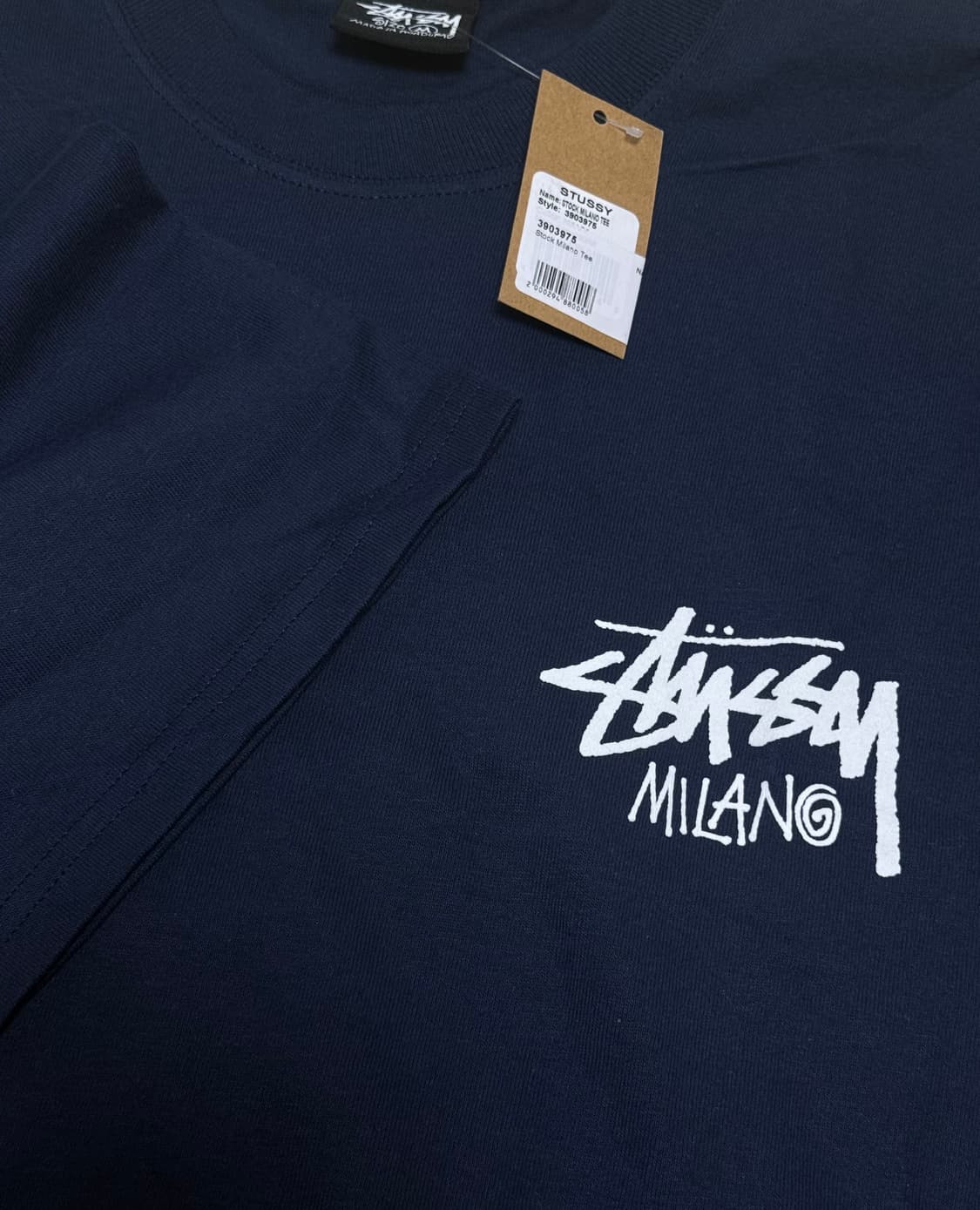 *새상품* 스투시 밀라노 반팔 NAVY / size M 상품이미지1