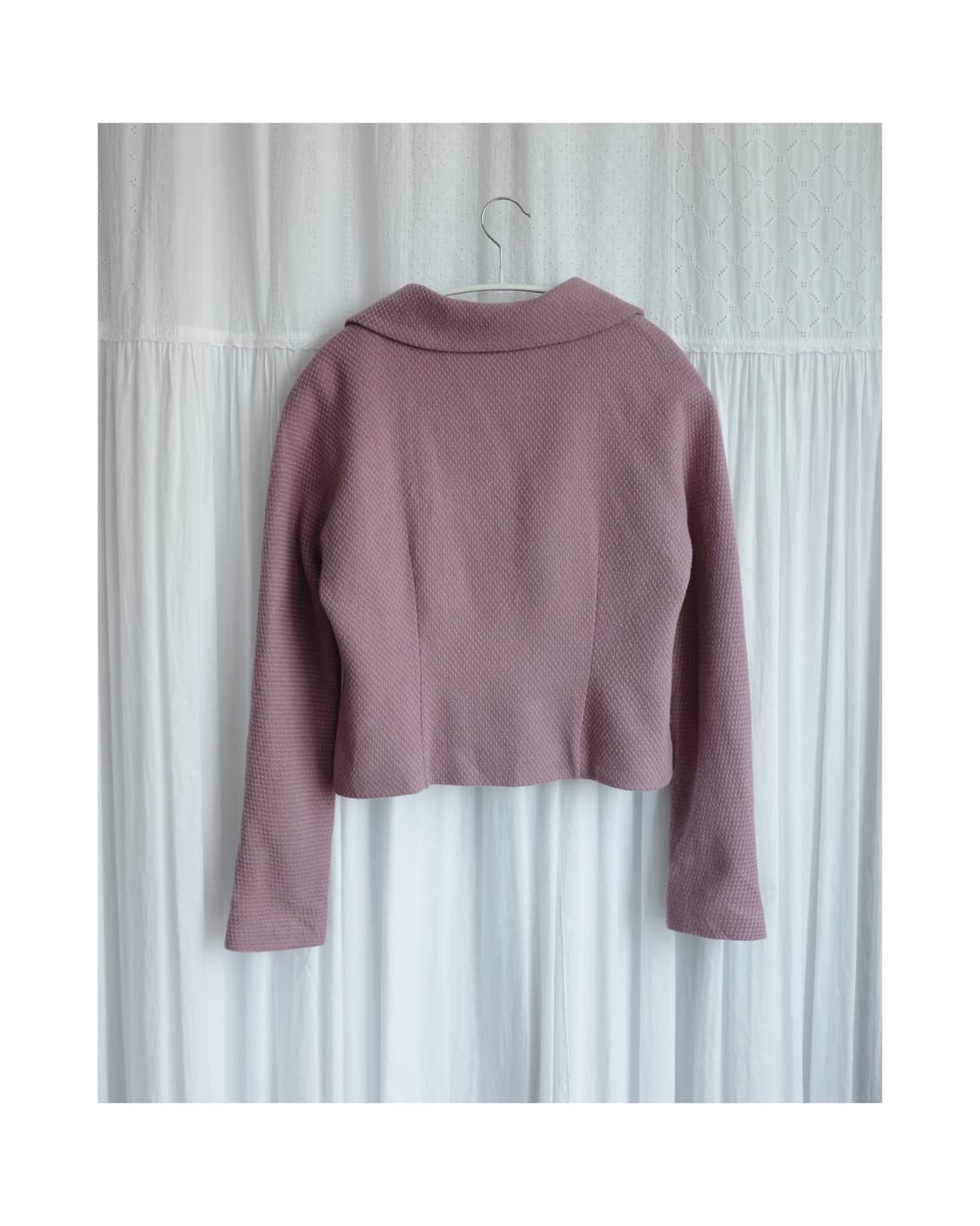 Deep pink round coat 상품이미지2