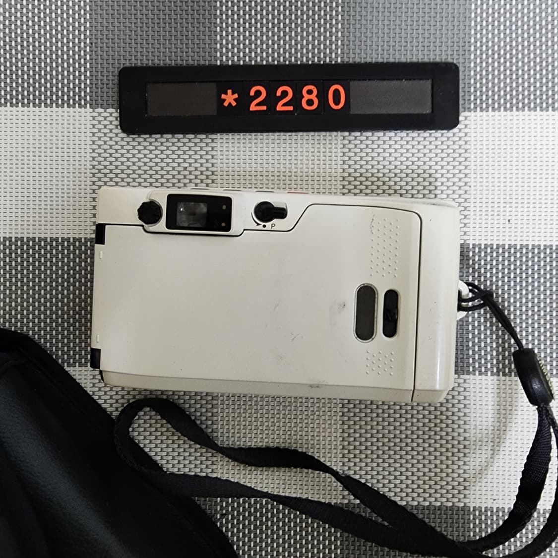 삼성 제나 77R 화이트 필름카메라 파우치포함 상품이미지3